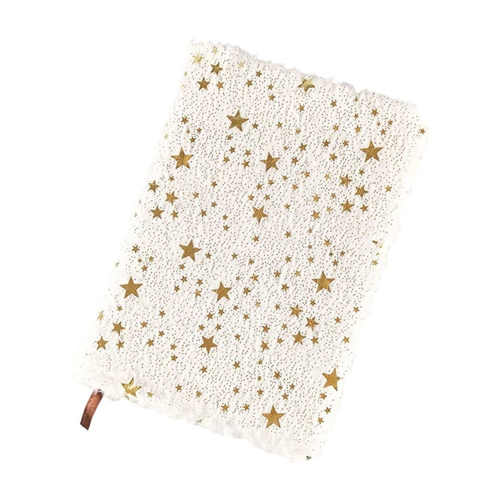 Roiihwy Plushes Cover Notebook 8.3x5.9in, Fluffy Journal for Writing, Birthday Gift for Classroom Essentials, MulticolorA