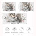 thumbnail image 4 of Gray Squirrel Pillowcases Soft Satin Pillow Covers Decorative Rectangle Envelope Closure for Women Men, 4 of 8