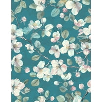 Wall Wear Peel and Stick Wallpaper Roll 17.5" x 216" – “It's Actually Cerulean Design” Removable Self-Adhesive Vinyl, Renter-Friendly, Easy to Apply, Modern Home Décor