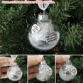 thumbnail image 4 of Decoraciones De Navidad, Adornos Navideños Bola De Plumas Bola De Plumas Navideña Transparente Ángel Memorial Navidad Colgante Decoración Muyoka Hogar, 4 of 6