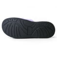 thumbnail image 4 of Women's Light And Fluffy Soft Plush Sandal Slippers with No-Slip Rubber Sole For Indoor, Outdoor, Spa Use (Purple), 4 of 4