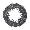 thumbnail image 1 of Plato de bicicleta doble 130BCD 52T -60, redondo, de aleación de aluminio, para carretera 58T, 1 of 9