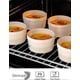 thumbnail image 3 of Set Of 6, Creme Brulee Ramekins For Pudding And Ice Cream, Porcelain Sauce Ramekins, Baking Souffle Ramekin Bowls, Microwave And Oven Safe --Aiyi, 3 of 5