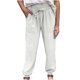 thumbnail image 1 of Mujeres Casual Color sólido Bolsillos Vendaje Cintura elástica Cómodos pantalones harén Fridja hfkajh99078, 1 of 5