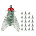 thumbnail image 1 of Cebo de Pesca con Mosca Biónica Verde, Señuelo Insectos, 1 of 5