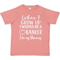 thumbnail image 3 of Inktastic Banker Like Mommy Future Job Boys or Girls Toddler T-Shirt, 3 of 5