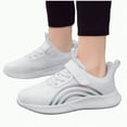 thumbnail image 6 of Kogui Kids Sneakers for Girls Girls Shoes Toddler Sneakers Casual Walking Footwear for Toddler/Little Kids Size 13 (White,Little Kids 13), 6 of 6