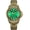 Gold, variant on Men’s Analog Quartz Dress Watch with Vintage 3D Engraved Bezel & Strap, Stainless Steel Daily Wear Wristwatch with Luminous Date, Light Rain & Sweat Resistant