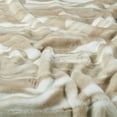 thumbnail image 5 of Home Soft Things Beaver faux fur throw - 50x60" - Light brown, 5 of 7