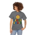 thumbnail image 2 of DJH Apparel | Mario Jumps, Jesus Saves Christian Unisex T-shirt, 2 of 5