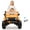 Orange, variant on Luku 24V 2-Seater Ride On Truck for Kids, 4x55W Motors, 4WD/2WD, Remote Control, Soft Brake, LED Headlights, Bluetooth Music, Battery Powered, 220 lbs Max, Ages 3-8+