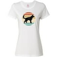 thumbnail image 3 of Inktastic German Shepherd Silhouette Vintage Retro Women's T-Shirt, 3 of 5