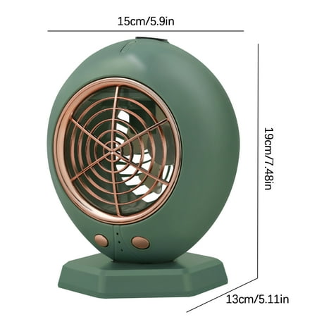 

Tuphregyow Fan For Office Bedroom Home Mini Water-Cooled Spray Fan Cooler Portable Purification Dormitory Desktop Household Rechargeable Desktop Small Conditioning Fan Humidification Spray