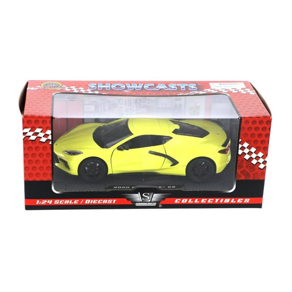 2020 Chevrolet Corvette C8 Stingray Yellow "Timeless Legends" 1/24 Diecast Model Car by Motormax