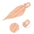 thumbnail image 3 of Unique Bargains 1 Pc Fashion Satin Hair Scarf Scrunchies Hair Ties Pink, 3 of 5