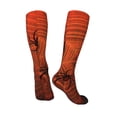 thumbnail image 5 of Lsque Spider Web Printed Crew Socks Men's Women's LightWeight Thin Casual Calf Socks ,Knee High Socks,Cotton Socks, 5 of 9