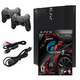 thumbnail image 1 of Restored Sony Playstation 3 PS3 Console Super Slim 250GB Black with Gran Turismo 5 & Two Retrofam Controllers (Refurbished), 1 of 5