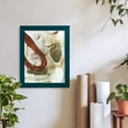 thumbnail image 6 of Rusted Loops I - Framed Print w/glass - Ocean Blue, 6 of 7