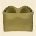 thumbnail image 3 of NKOOGH Supportive Strapless Bras for Women Push Up Wireless Bandeau Bra Non Slip Seamless Bras Comfortable Padded Bralette, 3 of 6