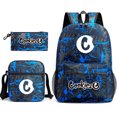 thumbnail image 1 of Backwoods Digital Printed Backpack Primary School Student Schoolbag Three-Piece Backpack Satchel, 1 of 4