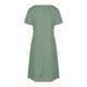 thumbnail image 4 of Vestido Corto de Verano de Moda de Color Sólido Vestido Casual de Cuello en V de Manga Corta, Desgaste Ligero de Poliéster para las Mujeres, Lavado de Manos, 4 of 7