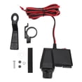 thumbnail image 4 of Adaptador USB para motocicleta, cargador de teléfono para motocicleta, cargador USB dual multifuncional para motocicleta, cargador de teléfono para manillar de motocicleta, estética elegante, 4 of 9