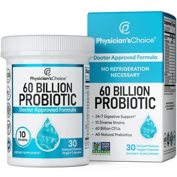 Physicians Choice 60 Billion Probiotic, Prebiotics and Probiotics for Women and Men, 30 ct.