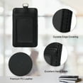 thumbnail image 6 of Pen+Gear Badge Holder, Black, 6 of 9