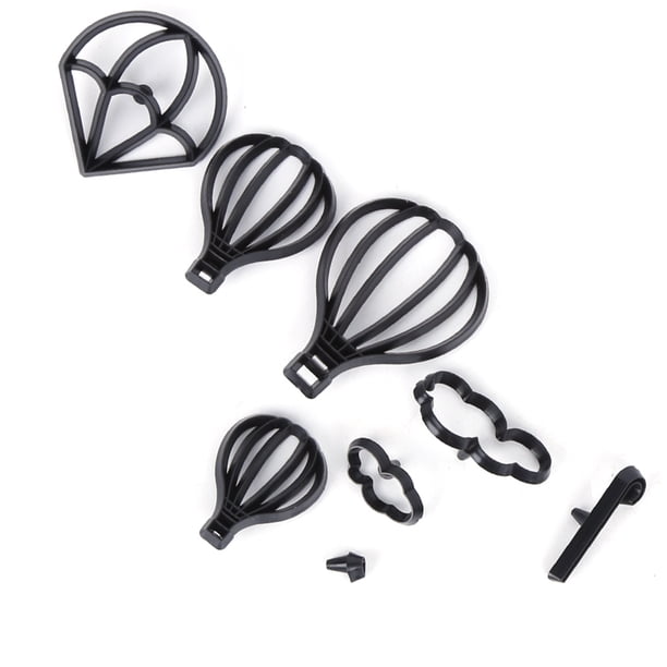 Molde para pasteles, 2 juegos, 8 piezas/juego, molde para cortar pasteles seguro, decoración de pasteles, rendimiento sólido
