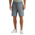 thumbnail image 5 of Plus Size Men's Quick Dry Running Shorts, Athletic Pants, Joggers with Elastic Waist Drawstring, Lightweight Breathable Sportswear for Gym Workout, Summer Activewear Essentials, 5 of 6