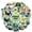 3A-50pcs, variant on 35pcs-50pcs Nature Stickers Forest Adhesive Wildlife Decals Trees for Laptops Suitcase Phone
