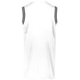 thumbnail image 5 of Holloway Sportswear S Retro Basketball Jersey White/Black 224076, 5 of 5
