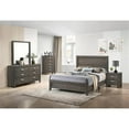 thumbnail image 2 of Rustic Full Sized Bed in Gray Wood, 2 of 2
