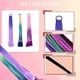 thumbnail image 4 of Extensiones de cabello para niñas, pelucas trenzadas coloridas, diademas de cola de caballo, bandas de goma, accesorios para el cabello, 3 uds., 4 of 6