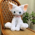 thumbnail image 4 of 15.7 Inch Soft Plush White Cat Stuffed Animal Doll For Kids Floppy Sleep Toy Cute Pet Plush For Girls, 4 of 6