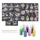 thumbnail image 3 of Kit De Pintura De Arena, Manos De Ejercicio Pintura De Arena De Niños De Colores Ricos Para El Hogar Ccdes Otros, 3 of 8