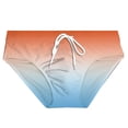 thumbnail image 4 of Mens Swim Briefs Bikini Quick Dry Underwear Drawstring Sport Swimsuit Breathable Beach Soft Thong Underwear K M, 4 of 5