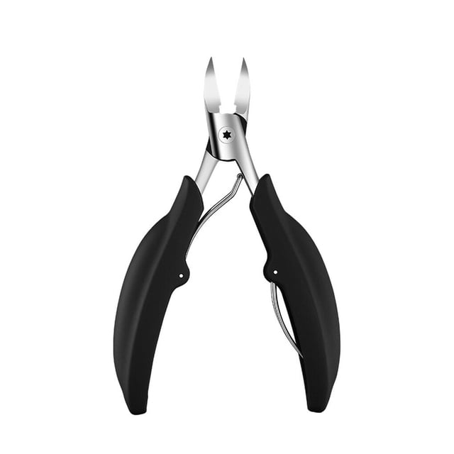 Seitruly Cortauñas Manicura Nipper Uña encarnada Belleza Trimmer Viaje Nariz doblada Alicates Tijeras Hogar Salón Hotel Juegos de manicura