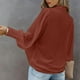 thumbnail image 5 of Camisas Para Mujer, de Gran Tamaño, A La Moda, de Manga Larga, Con Cuello Vuelto, Con Botones, Manga Farol, Blusa Odeerbi ODB133069, 5 of 7