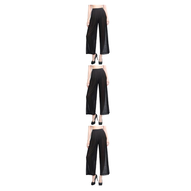 Sonducket Lady Beach Cover Up Pantalones Ropa de playa Pantalones sueltos transparentes Natación Type2 NO2