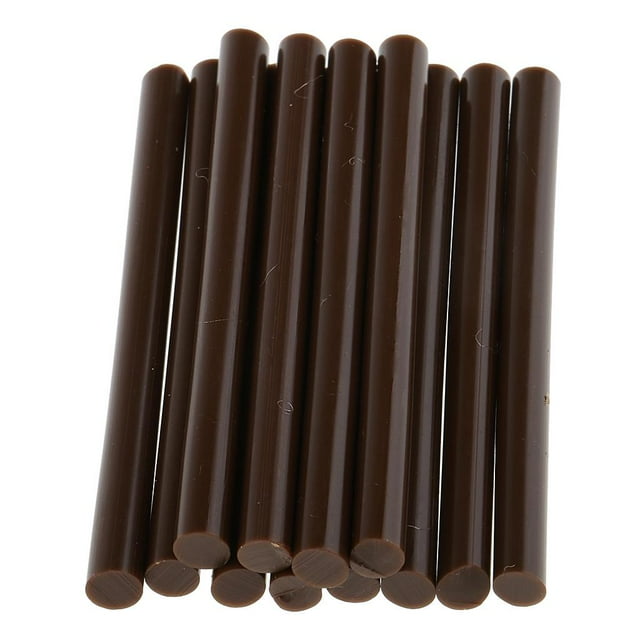 Milaget 12/36pc Professionnel Fusion Colle Adhésive Bâton Extension de Cheveux Outil de Coiffage Brun