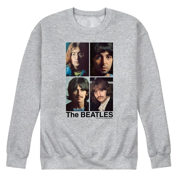 The Beatles - White Album-Men's Crew Fleece Sweatshirt