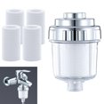 thumbnail image 6 of WeiLaiKeQi Bath Water Purifier Heat Resistant Shower Filter for Water Tap Home Bathroom 3 Filter Elements, 6 of 9