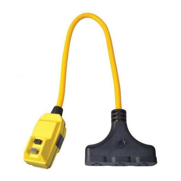 Southwire Plug-In GFCI with Cord,25 ft.,Outdoor 14880228-6