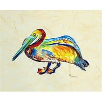 Betsy Drake DM984BG 30 x 50 in. Gertrude Pelican B Door Mat