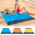 thumbnail image 1 of Manta para playa, manta de picnic portátil, de secado rápido, ligera, para actividades al aire libre, multiusos, ideal para viajes, camping y senderismo. Blahzhy, 1 of 8