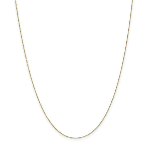 14k .65mm D/C Cable Chain in 14k Yellow Gold