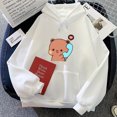 thumbnail image 6 of Panda Bear Bubu Dudu Love Heart Sweatshirts Long Sleeve Girls Cartoon Kawaii Hoodies Women/Men Clothing Winter Fleece Streetwear Gift QY, 6 of 7