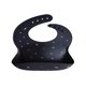 thumbnail image 4 of Babero de silicona para bebé Mushie ajustable e impermeable con diseño de planetas, 4 of 9