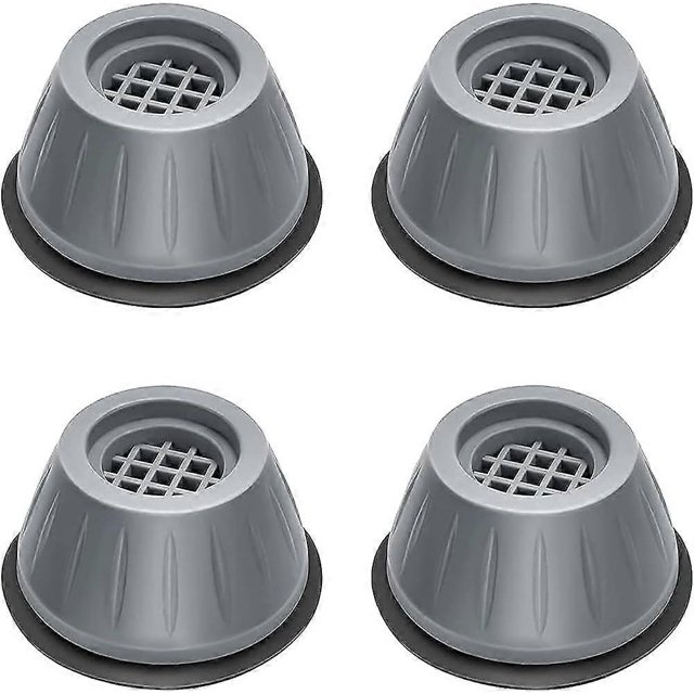 Anti Shock Zero Noice Shock Absorber type Grey Anti Vibrating Pads 4 Pieces